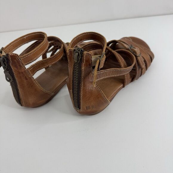 Bed Stu Miya Women's Leather Gladiator Style Sandals (Tan Rustic) US Sz. 6 - Picture 4 of 10